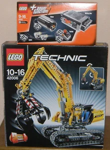 Lego Technic 42006 Bagger Raupenbagger 100% komplett mit PowerFunction 8293 - Bild 1 von 4