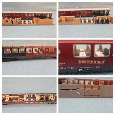 MAUSIS 3D DRUCK Märklin H0 4078 Kakadu - fiktive Inneneinrichtung. Mehrfarbig. 3D Druck. Neu