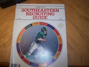 Lindy's Southeastern Recruiting Guide 1986-Frank Thomas,Willie Wyatt