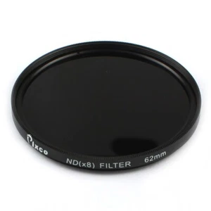 Pro 62mm 62 Neutral Density ND8 Filter For Canon Nikon Camera - Picture 1 of 4