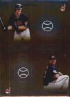 2002 Absolute Memorabilia Team Tandems Gold Baseball Card #10 C.Sabathia/J.Thome