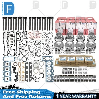 Engine Overhaul Rebuilding Pistons Gasket Bearings Kit for VW Audi Q7 A8 S5 4.2L - Image 1 of 4