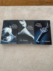 Fifty Shades of Grey Trilogy Book Set - 3x Book Bundle E.L James - Picture 1 of 3
