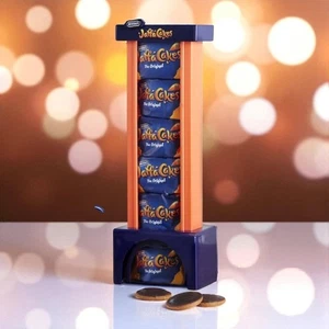 Luxury Jaffa Cakes Tower Dispenser – 18 Chocolate Orange Sponge Cakes Gift Set - Picture 1 of 8