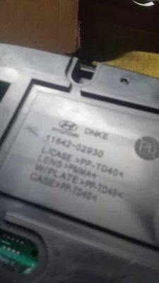 Medidor de velocímetro usado se adapta a: Hyundai Santa Fe Cluster 2019 SWB mercado de EE. UU. MPH 7,0 Foto 1 de 4