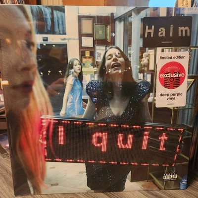 Haim - I Quit (Target Exclusive Deep Purple Vinyl) Sealed - Image 1 of 2