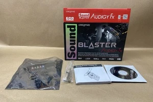 Creative Labs Sound Blaster Audigy FX SB1570 PCIe 5.1 Sound Card SBX Pro Studio - Picture 1 of 11