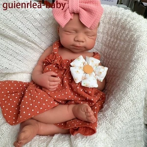 19.69in Silikon Reborn Puppe Silikon Puppe Handwerk Kinderspielzeug Geschenke - Bild 1 von 16