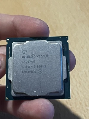 Intel Xeon E-2174G 3.8GHz Server Desktop CPU SR3WN - Image 1 of 2