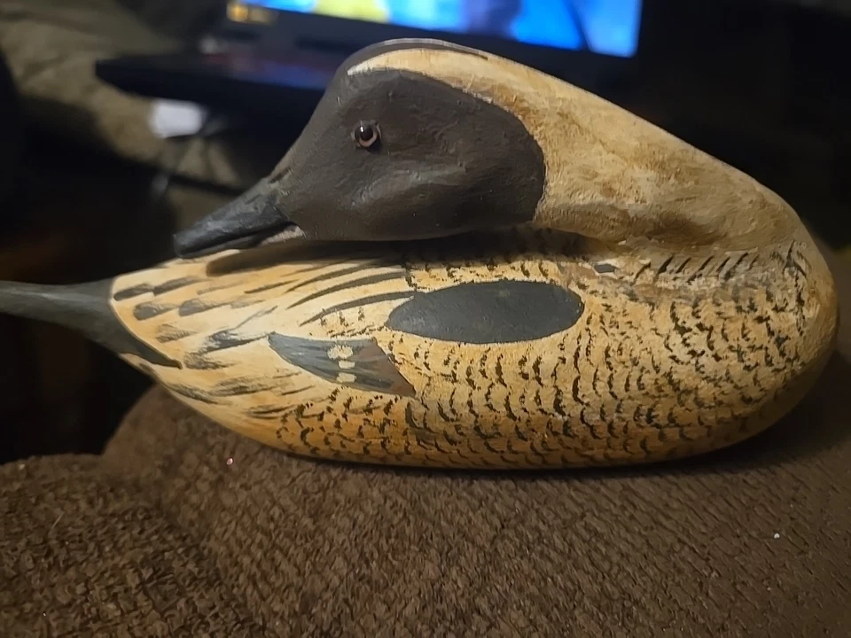 Bob Lee 2005 Cortez Fl tallado a mano pintado 7" madera señuelo pato Foto 1 de 4