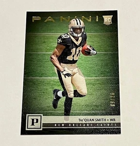 TRE'QUAN SMITH rc 2018 Panini # 394 GOLD KNIGHT #d/20 *RARO* Santi - Foto 1 di 2