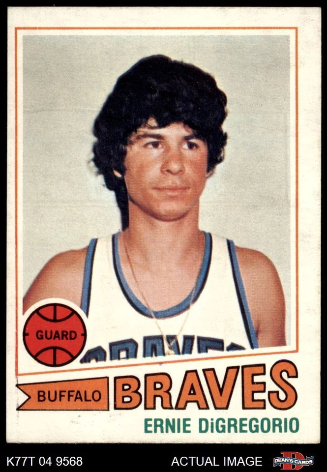 1977 Topps #131 Ernie DiGregorio Braves-BskB Providence College 4 - VG/EX - Image 1 of 1
