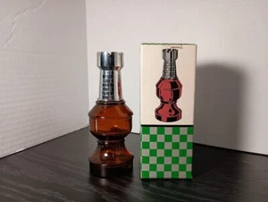 Avon The  Rook Chess Piece Wild Avon Spicy After Shave 3 oz. Vintage (Empty) - Picture 1 of 4