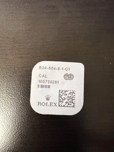 Rolex Genuine Yellow Gold Crown B24-604-8-G1 Factory Sealed - OC#218 - Picture 1 of 2