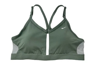 NEW NIKE Women [XL] Indy Padded Sports/Yoga/Pickleball Bra-Smoke Jade CZ4456-357 - Picture 1 of 2