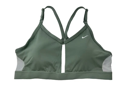 NEW NIKE Women [XL] Indy Padded Sports/Yoga/Pickleball Bra-Smoke Jade CZ4456-357 - Image 1 of 2