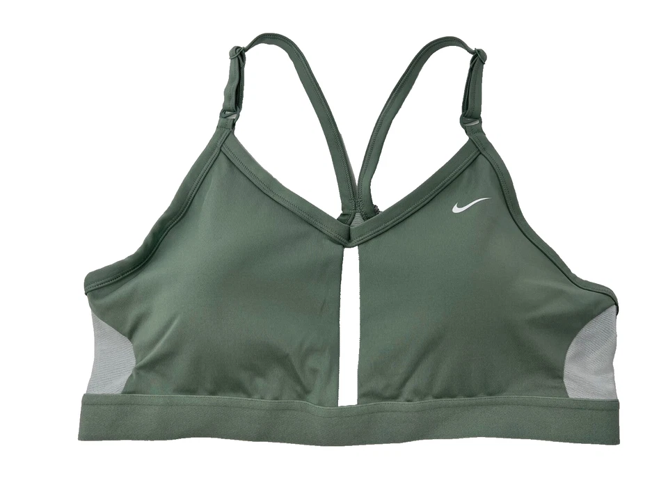 NEW NIKE Women [XL] Indy Padded Sports/Yoga/Pickleball Bra-Smoke Jade CZ4456-357 - Image 1 of 2