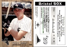 Todd Holt 2000 Grandstand Bristol White Sox #NNO Card *AutographDen*