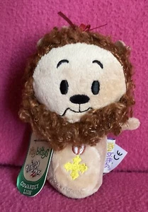 Hallmark Itty Bittys Der Zauberer von Oz feiger Löwe braun weiches Plüschtier 5 Zoll Etikett - Bild 1 von 14