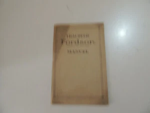 03.1926 Tracteur Traktor Fordson Modell F Manuel Handbuch (Französisch) - Picture 1 of 15