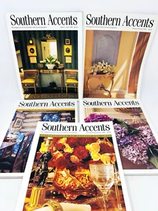 Southern Accents Magazines Lot of 4 Interior Design Ads 1995 - Imagen 1 de 10
