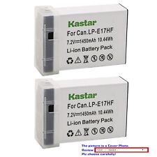 Kastar Fully Decoded Battery for Canon LP-E17 EOS R8 EOS R10 EOS R50 EOS R100