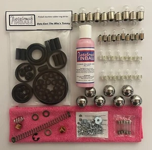 Data East The Who's Tommy the Pinball Wizard Pinball Machine Kit de mantenimiento - Imagen 1 de 3