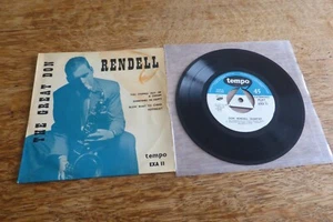 The Great Don Rendell Quintet UK 1955 1st Tempo EXA 11 British Jazz 7" EP - Picture 1 of 4