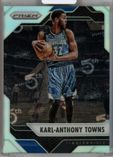 2016-17 Karl-Anthony Towns /5 Panini Prizm Fifth Anniversary #262 