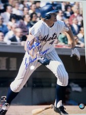 RUSTY STAUB  NEW YORK METS  "LE GRAND ORANGE"  ACTION SIGNED 16x20