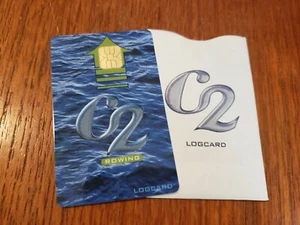 Log Card for use with PM3 and PM4 Monitors Concept 2 Rowing Machine concept2 New - Picture 1 of 2