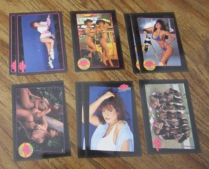 Brandi Downs Model Lot of 9 1994 Bench Warmer Trading Cards Benchwarmer - Picture 1 of 2