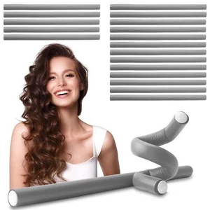 20 Papilotten Lockenwickler flexibler Wickler Locken ohne Hitze Heatless Curl... - Bild 1 von 7