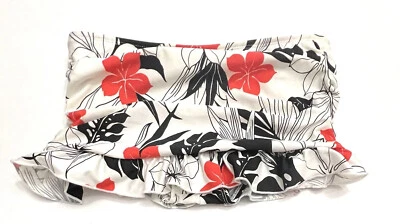 Pantalones de traje de baño ATHENA talla 6 parte inferior corta floral blanco naranja negro usado en excelente estado Foto 1 de 4