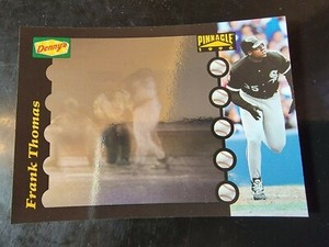 1996 Pinnacle Dennys Hologram #3 Frank Thomas *BUY 2 GET 1 FREE*