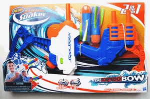 Super Soaker TIDAL TORPEDO BOW ARROW Shoots Water/Missiles Archery Blaster NEW - Picture 1 of 6