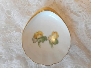Kjøbenhavns Bing & Grondahl B&G Eranthis Winterling Jam Dish 50's Vintage - Picture 1 of 5