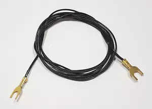 Cavo di massa, terra phono universale per giradischi ampli 150 cm nero 59 Inch - Foto 1 di 20