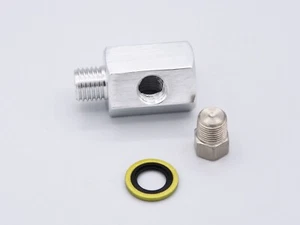 BMW E30 E36 - Adaptador M12x1.5 para transmisor de presión de aceite interruptor de presión de aceite, etc. 1/8" NPT - Imagen 1 de 5