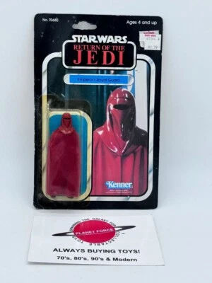 1983 Royal Guard MOC Vintage Star Wars ROTJ Jedi 77 Back Figure NEW - image 1 of 4