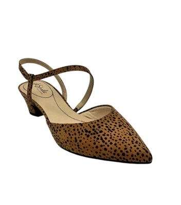 Zapatos de tacón Life Stride para mujer 8,5 W marrón leopardo punta punta nuevos en caja HK7 Foto 1 de 4
