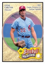 2005 UPPER DECK HEROES (#77) - STEVE CARLTON