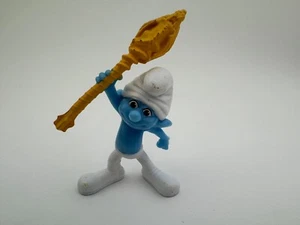 Peyo Clumsy Smurf 5" PVC Toy Figure 2011 McDonalds Happy Meal The Smurfs 2011 - Picture 1 of 5