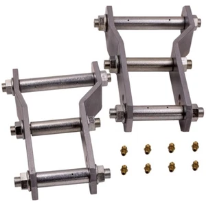 Pair Rear 2" Extended Lift For Mazda BT50 4WD Rear Extended Shackles 2012-ON - Picture 1 of 12