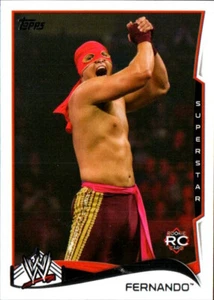 2014 Topps WWE Base Wrestling Card #22 Fernando novato radiocontrol - Imagen 1 de 2
