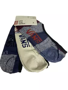 Vans Women's Classic Super No Show Canoodle Socks 3-Pack Size 7-10 - Picture 1 of 14