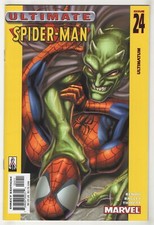 Ultimate Spider-Man #24 (Sep 2002, Marvel) [Green Goblin] Bendis, Mark Bagley j