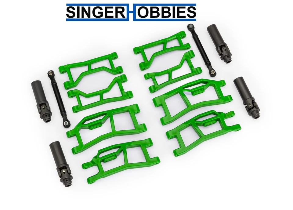 TRA10790-GRN Traxxas Mini Maxx Green HD WideMaxx Suspension Kit