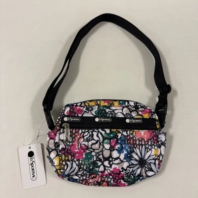 Bandolera LeSPORTSAC Candace Convertible Floral Nueva con Etiquetas Foto 1 de 4