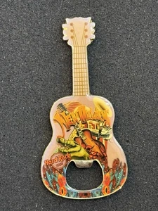 HARD ROCK CAFE *** NEW ORLEANS *** CITY GUITAR BOTTLE OPENER MAGNET ~ RARE!! - Picture 1 of 1